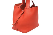 Load image into Gallery viewer, 極美品 HERMES エルメス ハンドバッグ ピコタンロックPM ルージュカザック トリヨンクレマンス シルバー金具 D刻印 中古 4b009069