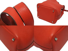 Load image into Gallery viewer, 極美品 HERMES エルメス ハンドバッグ ピコタンロックPM ルージュカザック トリヨンクレマンス シルバー金具 D刻印 中古 4b009069