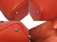 Load image into Gallery viewer, 極美品 HERMES エルメス ハンドバッグ ピコタンロックPM ルージュカザック トリヨンクレマンス シルバー金具 D刻印 中古 4b009069