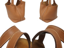 Load image into Gallery viewer, 極美品 HERMES エルメス ハンドバッグ ピコタンロックPM ゴールド トリヨンクレマンス シルバー金具 Y刻印 中古4b009070