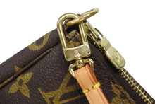画像をギャラリービューアに読み込む, LOUIS VUITTON ルイヴィトン ポシェット アクセソワール アクセサリーポーチ M51980 モノグラム ブラウン レザー PVC 美品 中古 4b009077