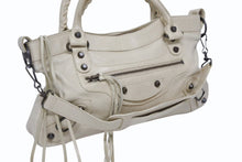 Load image into Gallery viewer, BALENCIAGA バレンシアガ ザ ファースト 2WAY ショルダーバッグ 103208 アイボリー レザー ハンドバッグ 美品 中古 4b009102