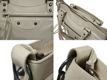 Load image into Gallery viewer, BALENCIAGA バレンシアガ ザ ファースト 2WAY ショルダーバッグ 103208 アイボリー レザー ハンドバッグ 美品 中古 4b009102