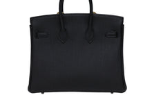 Load image into Gallery viewer, 新品未使用 HERMES エルメス ハンドバッグ K刻印 バーキン25 ブラック シルバー金具トゴ 中古 4b009117