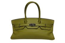 Load image into Gallery viewer, HERMES エルメス ゴルチェ期 ショルダーバーキン トリヨンクレマンス アニスグリーン □H刻印 ショルダーバッグ 美品 中古 4b009118