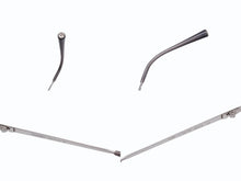 画像をギャラリービューアに読み込む, CHANEL シャネル リムレス サングラス 4085 c.124/7B サイズ62□15 120 カメリア ココマーク ブルー 美品 中古 4b009145