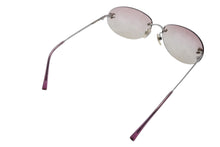 画像をギャラリービューアに読み込む, CHANEL シャネル リムレス サングラス アイウェア 4013 c.124/58 サイズ59□16 130 ココマーク ピンク 美品 中古 4b009147