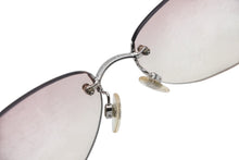 画像をギャラリービューアに読み込む, CHANEL シャネル リムレス サングラス アイウェア 4013 c.124/58 サイズ59□16 130 ココマーク ピンク 美品 中古 4b009147