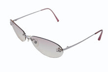 画像をギャラリービューアに読み込む, CHANEL シャネル リムレス サングラス 4013 c.124/58 サイズ59□16 130 ココマーク ピンク シルバー 美品 中古 4b009152
