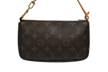 画像をギャラリービューアに読み込む, LOUIS VUITTON ルイヴィトン ポシェット アクセソワール アクセサリーポーチ M51980 モノグラム ブラウン レザー PVC 美品 中古 4b009167