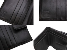 画像をギャラリービューアに読み込む, FENDI フェンディ ズッカ柄 二つ折り財布 コンパクトウォレット イタリア製 キャンバス レザー ブラウン 美品 中古 4b009184