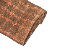 画像をギャラリービューアに読み込む, 極美品 CHANEL シャネル ツイード テーラードジャケット P05948V04336 サイズ38 シングル ココマーク ブラウン オレンジ 中古 4b009200