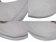 画像をギャラリービューアに読み込む, Christian Dior クリスチャンディオール ハーフムーン ワンショルダーバッグ 13-BM-0015 カナージュ ガリアーノ期 美品 中古 4b009212