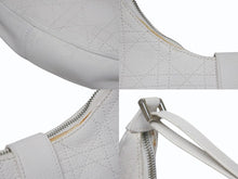 画像をギャラリービューアに読み込む, Christian Dior クリスチャンディオール ハーフムーン ワンショルダーバッグ 13-BM-0015 カナージュ ガリアーノ期 美品 中古 4b009212