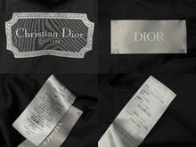 画像をギャラリービューアに読み込む, 極美品 Christian Dior クリスチャンディオール テクニカルコート 033C313I4875 ブラック ポリエステル コットン サイズ54 中古 4b009237