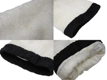 画像をギャラリービューアに読み込む, CHANEL シャネル VINTAGE ヴィンテージ テリークロス ノーカラージャケット ココマーク パイル オフホワイト ブラック 美品 中古 4b009248