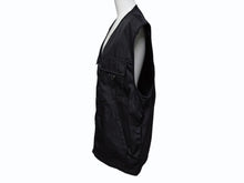 画像をギャラリービューアに読み込む, 極美品 PRADA プラダ Re-Nylon リナイロン ベスト SGC261 サイズ56 トライアングルロゴ ブラック 中古 4b009251