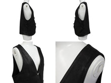 Load image into Gallery viewer, CHROME HEARTS クロムハーツ CLASSIC 2B DSTRY クラシック 2B デストロイレザー ベスト サイズM ゴートレザー 美品 中古 4b009252