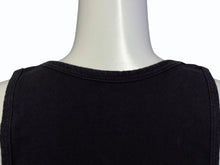 Load image into Gallery viewer, CHROME HEARTS クロムハーツ タンクトップ ノースリーブ サイズS CHプラス プリント ブラック ホワイト 美品 中古 4b009253