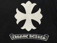 Load image into Gallery viewer, CHROME HEARTS クロムハーツ タンクトップ ノースリーブ サイズS CHプラス プリント ブラック ホワイト 美品 中古 4b009253