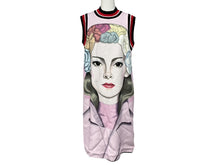 画像をギャラリービューアに読み込む, PRADA プラダ 14SS Beauty Mask Dress レーヨン ノースリーブ ワンピース P357Z S141 1HFE マルチカラー サイズ38 美品 中古 4b009254