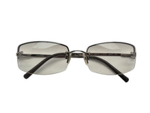 画像をギャラリービューアに読み込む, 極美品 CHANEL シャネル サングラス ココマーク メガネ 4093-B イタリア製 メタル ラインストーン シルバー金具 サイズ56◻︎16 中古 4b009289