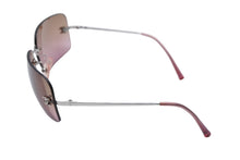 画像をギャラリービューアに読み込む, CHANEL シャネル リムレス サングラス アイウェア サイズ62◻︎17 120 ココマーク ラインストーン ブラウン ピンク 美品 中古 4b009292