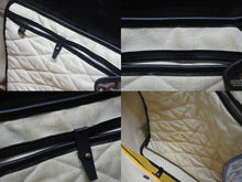 画像をギャラリービューアに読み込む, GOYARD ゴヤール アルパン バックパックMM リュック ALPIN2MMLTY01CL01P ブラック PVC レザー シルバー金具 美品 中古 4b009375