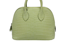 Load image into Gallery viewer, 新品未使用 エルメス HERMES ボリード 1923 ミニ 2way ショルダー ハンドバッグ ジョーヌブルジョン ポロサスマット U刻印 中古 4b009379