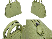 Load image into Gallery viewer, 新品未使用 エルメス HERMES ボリード 1923 ミニ 2way ショルダー ハンドバッグ ジョーヌブルジョン ポロサスマット U刻印 中古 4b009379