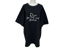 画像をギャラリービューアに読み込む, Christian Dior クリスチャンディオール 半袖Tシャツ 583J696A0849 サイズX3L グレー ネイビー ロゴ刺繍 美品 中古 4b009381