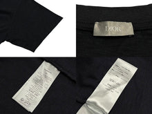 画像をギャラリービューアに読み込む, Christian Dior クリスチャンディオール 半袖Tシャツ 583J696A0849 サイズX3L グレー ネイビー ロゴ刺繍 美品 中古 4b009381