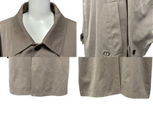 画像をギャラリービューアに読み込む, Christian Dior クリスチャンディオール トレンチコート 193C314A5170 サイズ56 ブラウン 比翼ボタン ロゴ金具 美品 中古 4b009388