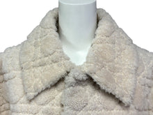 画像をギャラリービューアに読み込む, 極美品 CHRISTIAN DIOR クリスチャンディオール ボアジャケット 243L421A0648 イタリア製 ベージュ アイボリー サイズ54 中古 4b009410