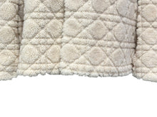 画像をギャラリービューアに読み込む, 極美品 CHRISTIAN DIOR クリスチャンディオール ボアジャケット 243L421A0648 イタリア製 ベージュ アイボリー サイズ54 中古 4b009410