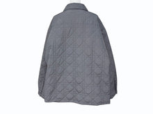 画像をギャラリービューアに読み込む, 極美品 Christian Dior クリスチャンディオール 24SS キルティング コーチジャケット 313C509AA106 サイズ56 グレー 中古 4b009411