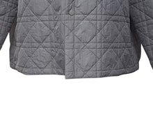 画像をギャラリービューアに読み込む, 極美品 Christian Dior クリスチャンディオール 24SS キルティング コーチジャケット 313C509AA106 サイズ56 グレー 中古 4b009411