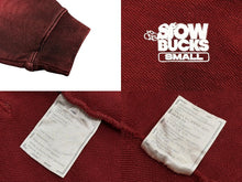 画像をギャラリービューアに読み込む, 新品未使用 SLOWBUCKS スローバックス ジップアップフーディー パーカー サイズS レッド グラデーション 刺繍 中古 4b009438