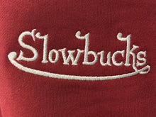 画像をギャラリービューアに読み込む, 新品未使用 SLOWBUCKS スローバックス ジップアップフーディー パーカー サイズM レッド グラデーション 刺繍 中古 4b009439