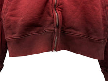 画像をギャラリービューアに読み込む, 新品未使用 SLOWBUCKS スローバックス ジップアップフーディー パーカー サイズM レッド グラデーション 刺繍 中古 4b009439