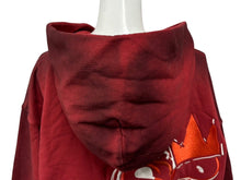 画像をギャラリービューアに読み込む, 新品未使用 SLOWBUCKS スローバックス ジップアップフーディー パーカー サイズL レッド グラデーション 刺繍 中古 4b009440