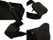 画像をギャラリービューアに読み込む, 新品同様 PRADA プラダ ONE SHOULDER BACKPACK ワンショルダーバックパック トライアングルロゴ ナイロン レザー カーキ ブラック 中古 4b009471