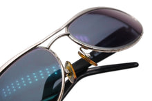 画像をギャラリービューアに読み込む, GUCCI グッチ メタルフレーム サングラス アイウェア GG 2381/S SC9 サイズ62□16 125 シルバー ブラック 美品 中古 4b009477