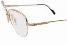 画像をギャラリービューアに読み込む, 極美品 CARTIER カルティエ サングラス メガネ サイズ53□18 135 ボルドー クリア ゴールド シルバー メタル GP 中古 4b009479
