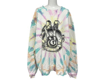 画像をギャラリービューアに読み込む, 極美品 GALLERY DEPT ギャラリーデプト 長袖スウェット G BALL クルーネック USA製 コットン タイダイ サイズ2XL 中古 4b009516