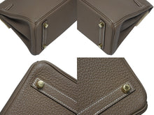 Load image into Gallery viewer, 新品同様 HERMES エルメス バーキン25 トゴ ハンドバッグ U刻印 エトゥープ ゴールド金具 中古 4b009550