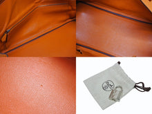 Load image into Gallery viewer, 極美品 ゴルチェ期 HERMES エルメス ショルダーバーキン オレンジ トリヨンクレマンス ◻︎M刻 シルバー金具 中古 4b009565