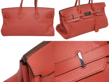 Load image into Gallery viewer, 極美品 ゴルチェ期 HERMES エルメス ショルダーバーキン トリヨンクレマンス ブーゲンビリア □N刻印 ショルダーバッグ 中古 4b009567