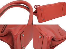 Load image into Gallery viewer, 極美品 ゴルチェ期 HERMES エルメス ショルダーバーキン トリヨンクレマンス ブーゲンビリア □N刻印 ショルダーバッグ 中古 4b009567