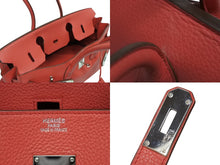 Load image into Gallery viewer, 極美品 ゴルチェ期 HERMES エルメス ショルダーバーキン トリヨンクレマンス ブーゲンビリア □N刻印 ショルダーバッグ 中古 4b009567